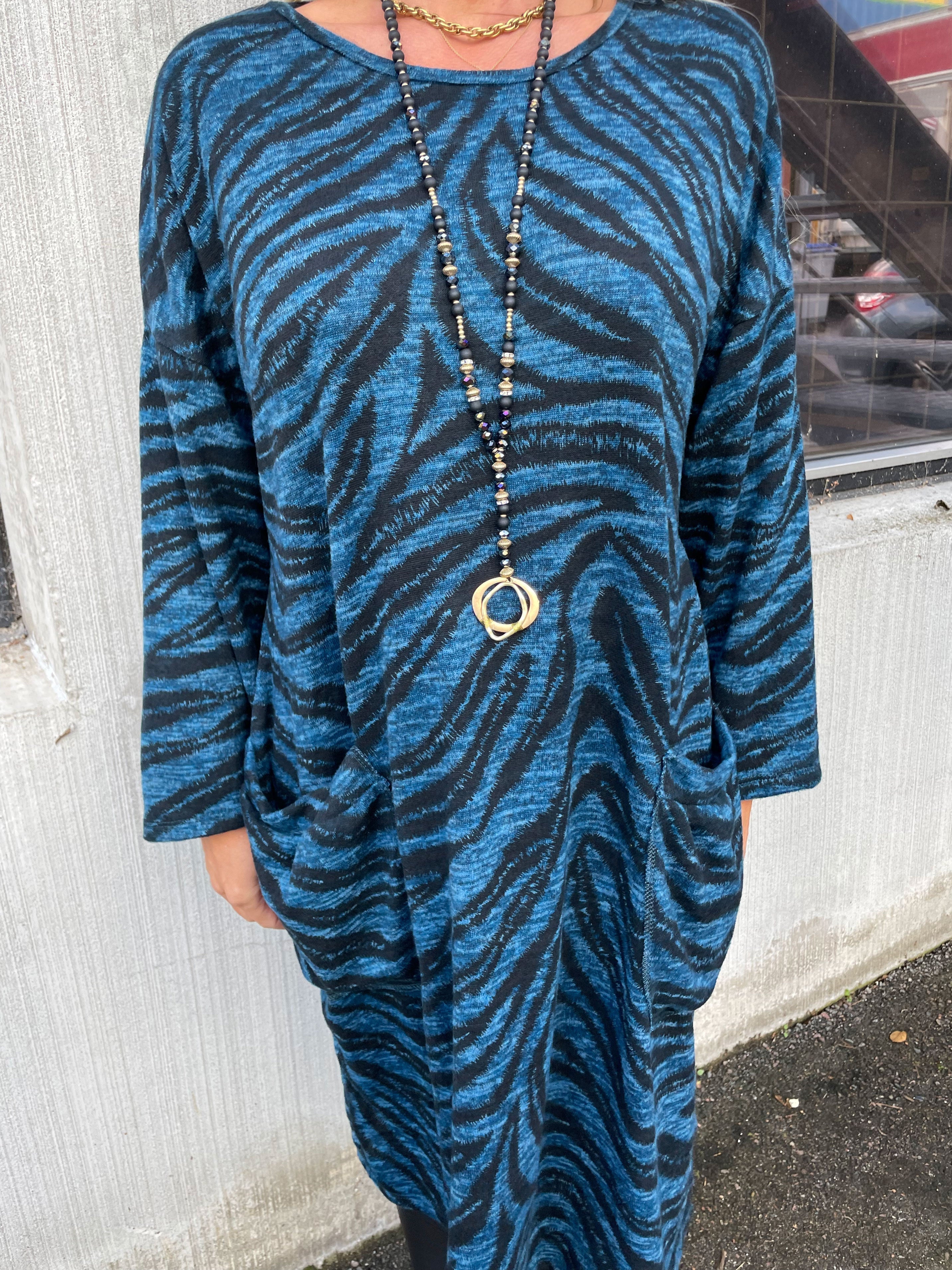 Merina - Klänning med fickor